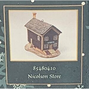 Colonial Williamsburg Lang & Wise NICOLSON‎ STORE Ornament Sealed in Box